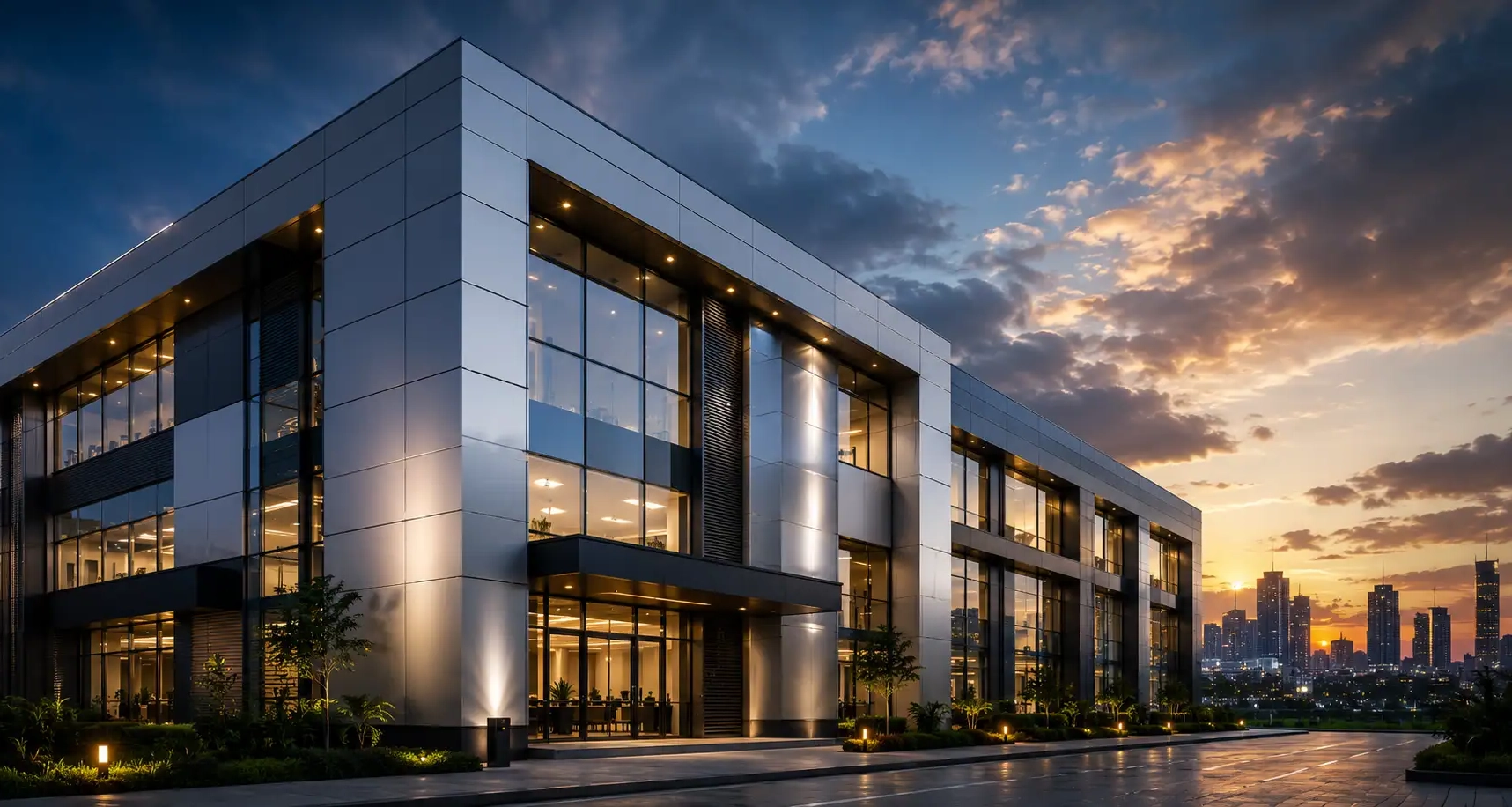 Commercial ACP cladding